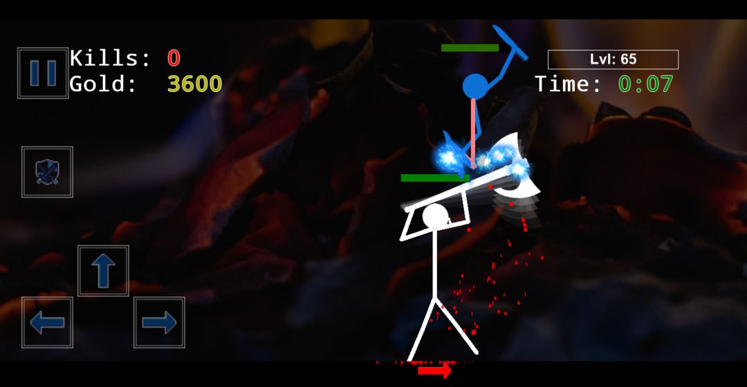 Screenshot of Stickman Physics Battle Arena