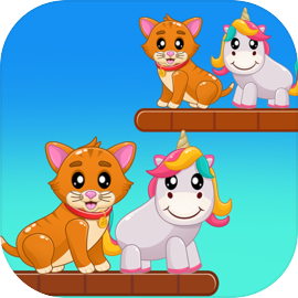 Color Cat Sort jogo de gato fofo versão móvel andróide iOS-TapTap