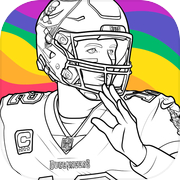 គូរ Coloring NFL Football