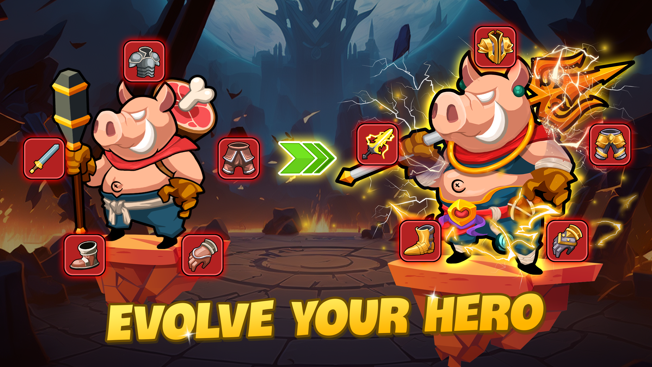 Super Human War: Idle RPG Game Screenshot