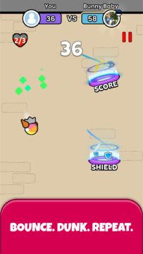Flappy Dunk Game Screenshot