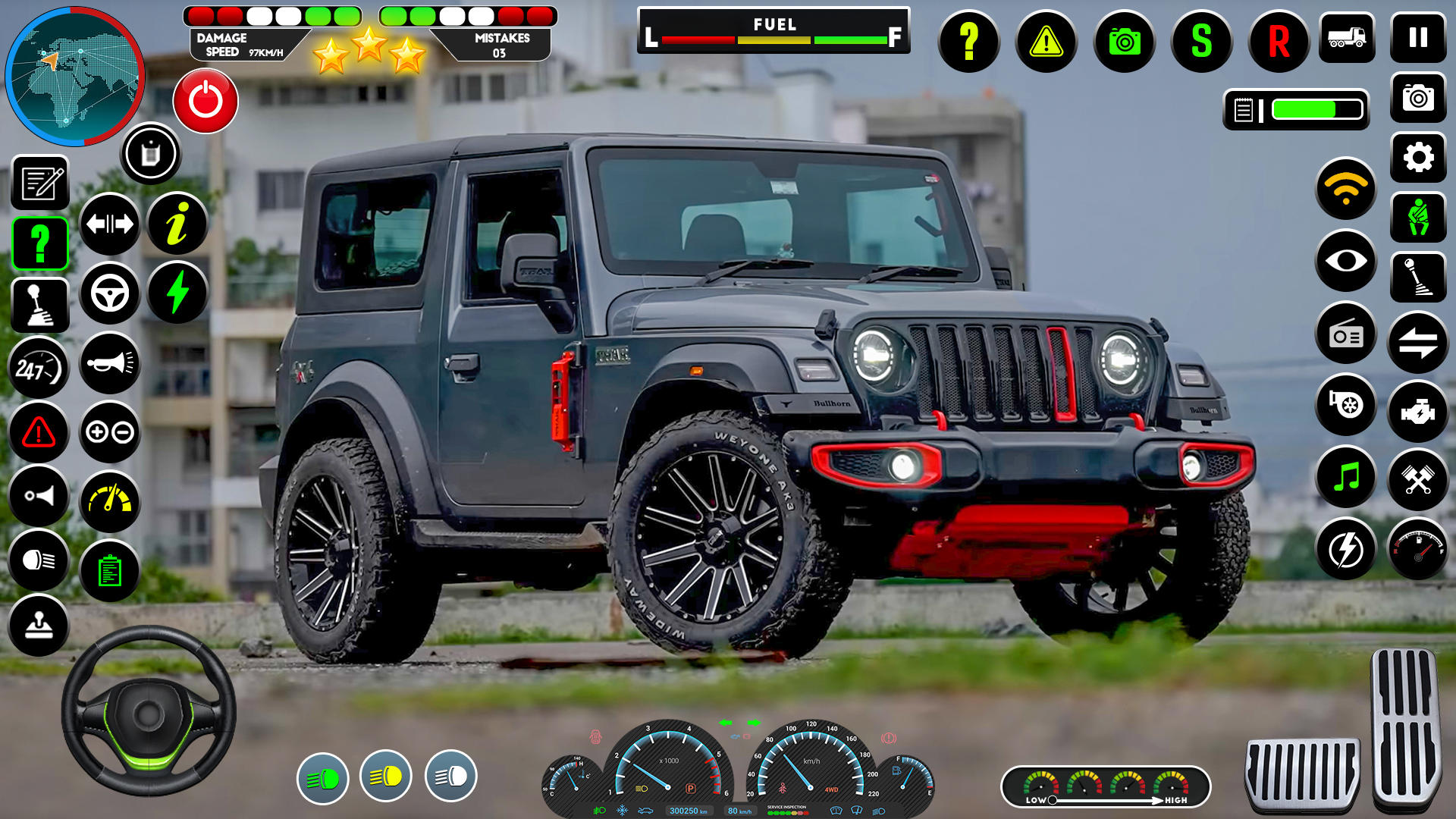 Screenshot of Offroad Jeep Driving:Jeep Game