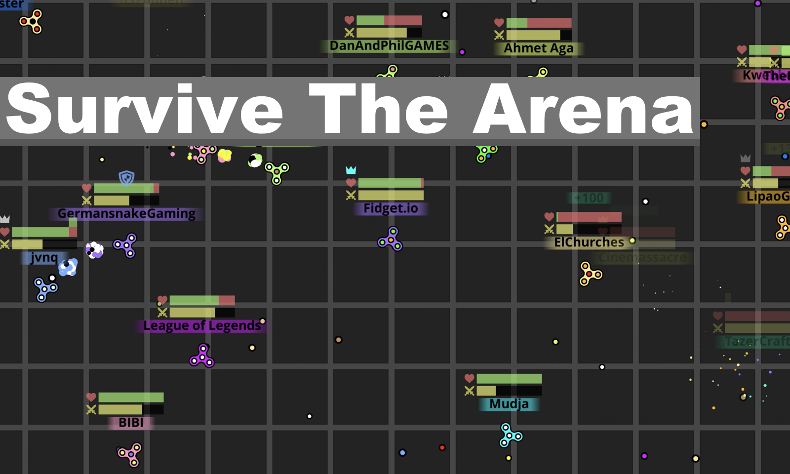 Fidget.io - Spinz.io Edition Game Screenshot