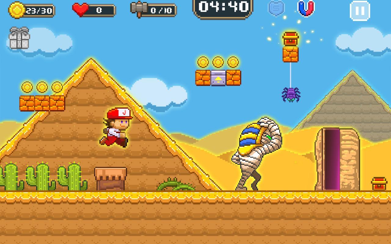 Super Jim Jump - pixel 3d screenshot game