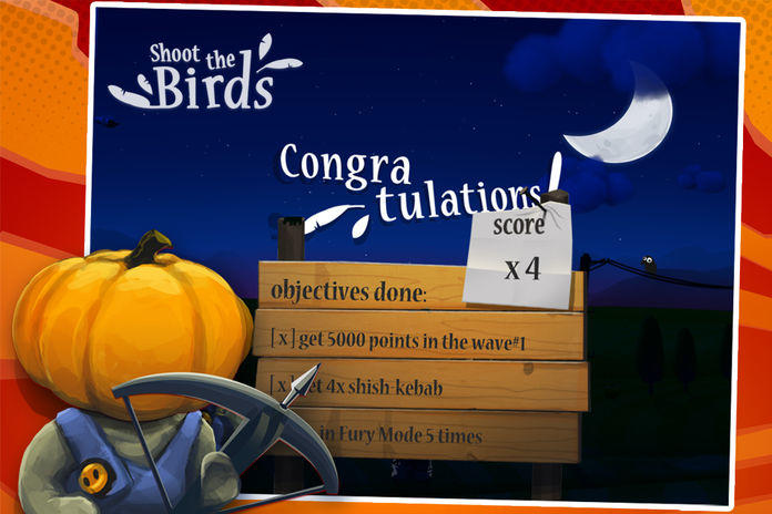 Shoot The Birds Game Screenshot