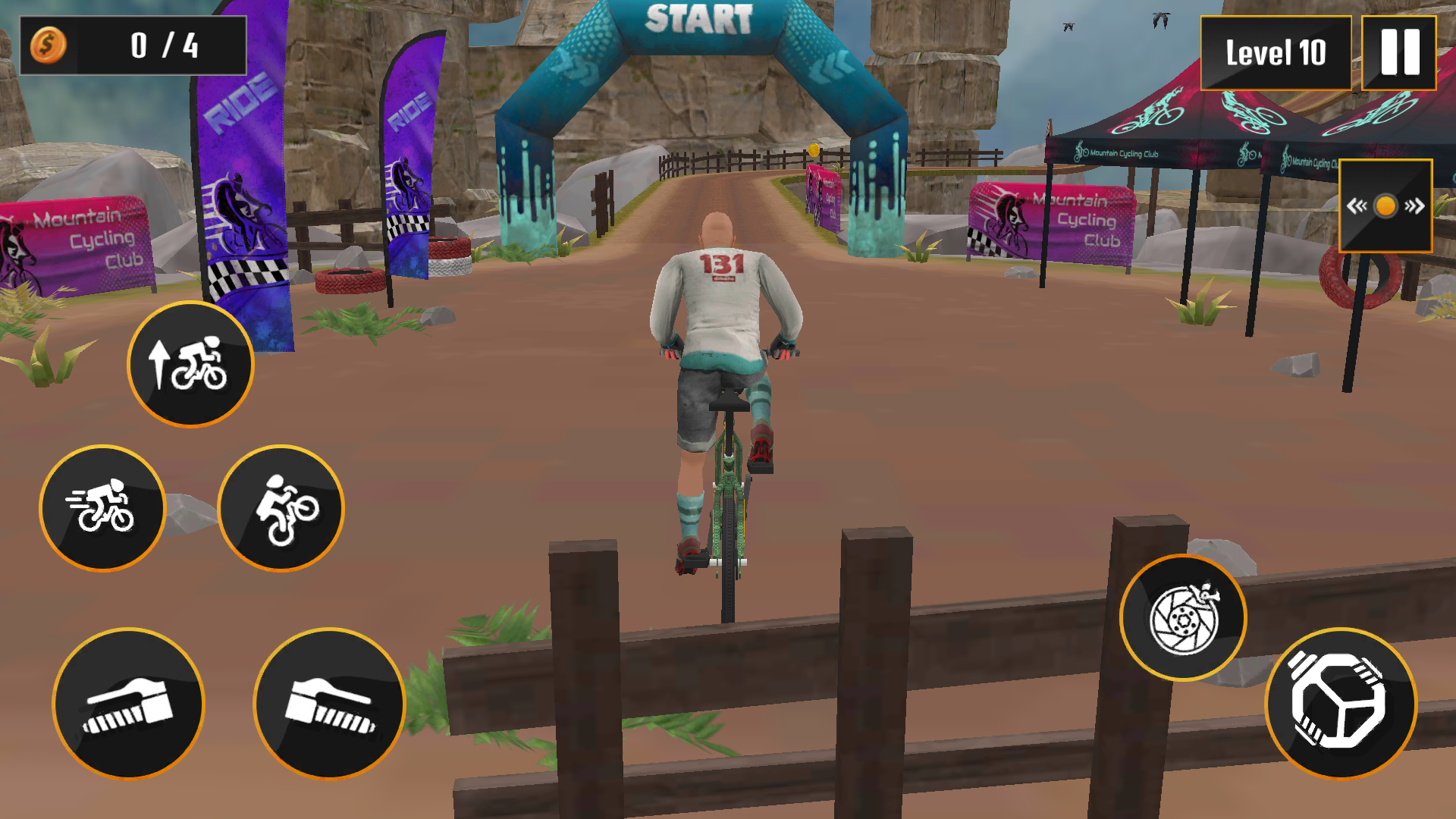 Bicycle Adventure Cycle Games ภาพหน้าจอเกม