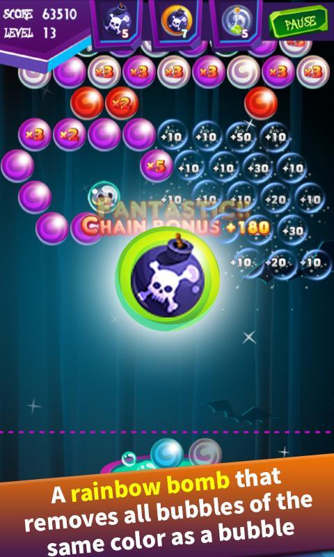 Screenshot of Bubble Monster