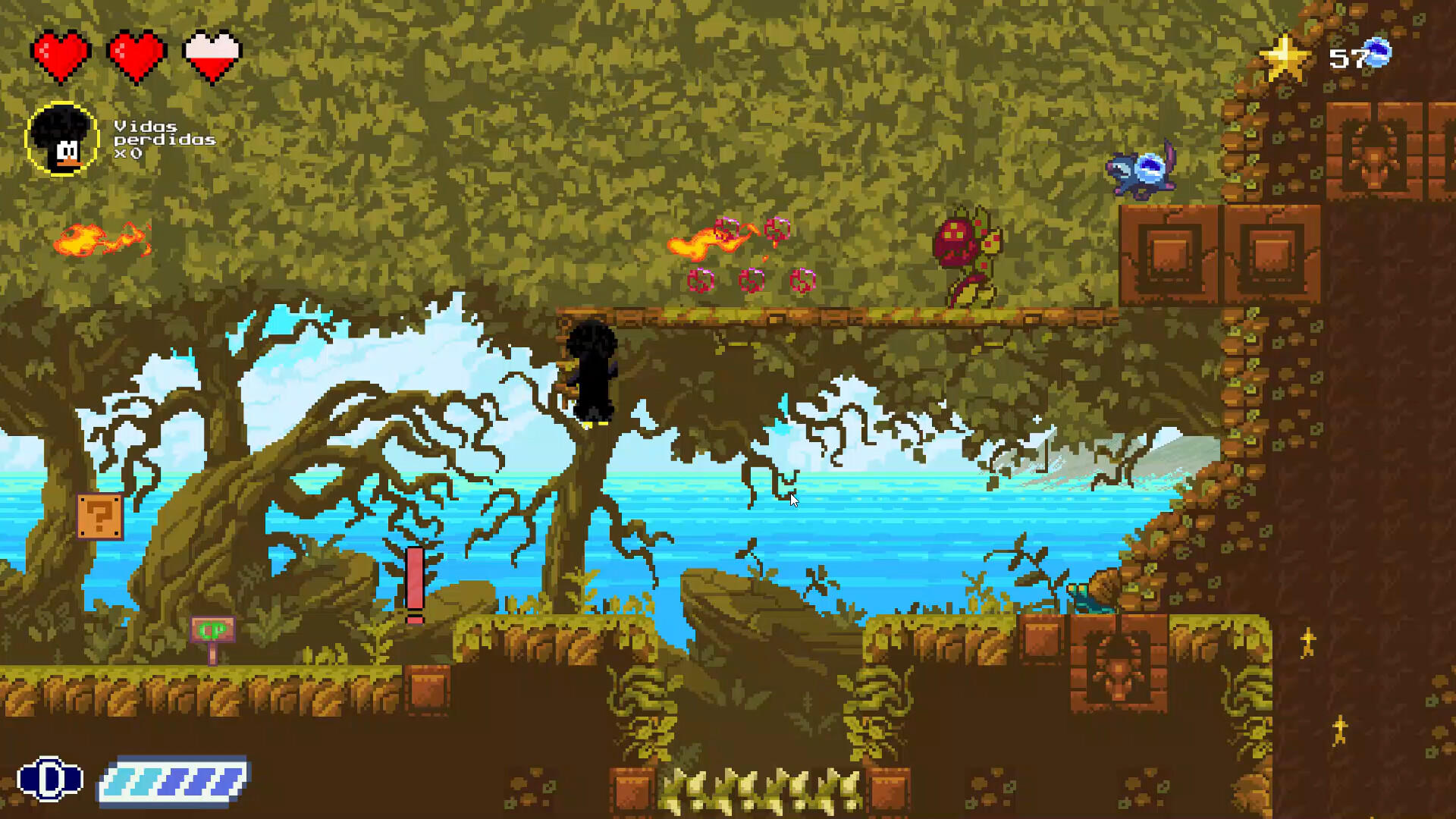 AfroPenguin & The Forbidden Ramen screenshot game
