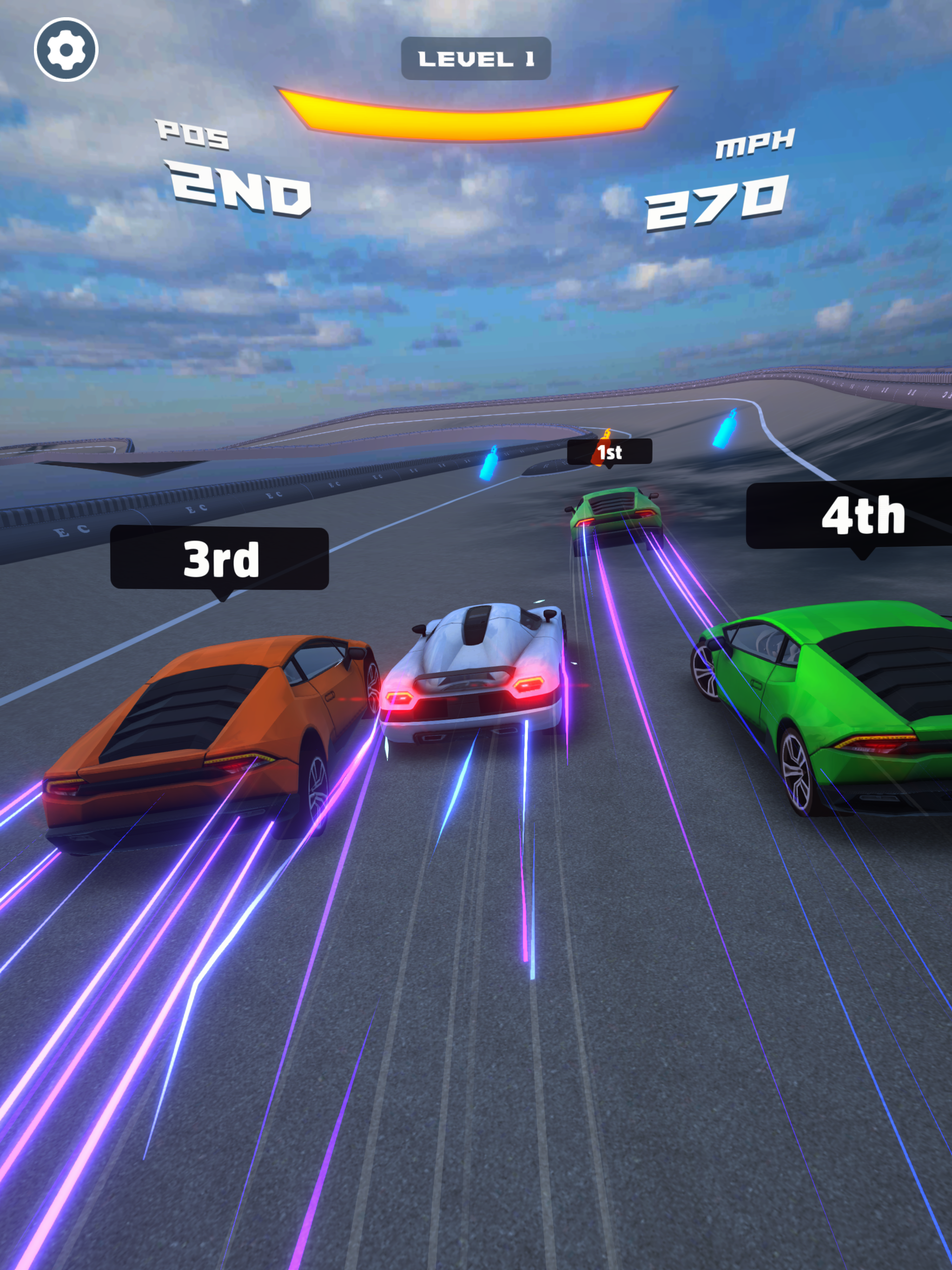 Screenshot of Race Mania!