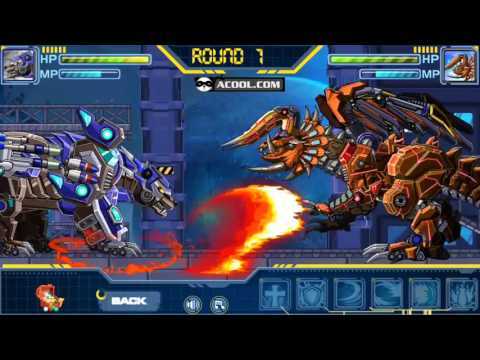 Screenshot of the video of Toy Robot War: Triceratops