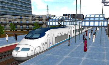 Cuplikan Layar Game Bullet train simulation