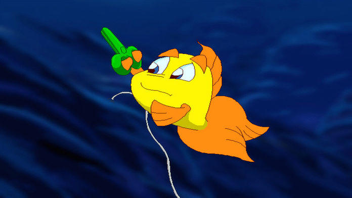 Captura de Tela do Jogo Freddi Fish 2: Haunted School