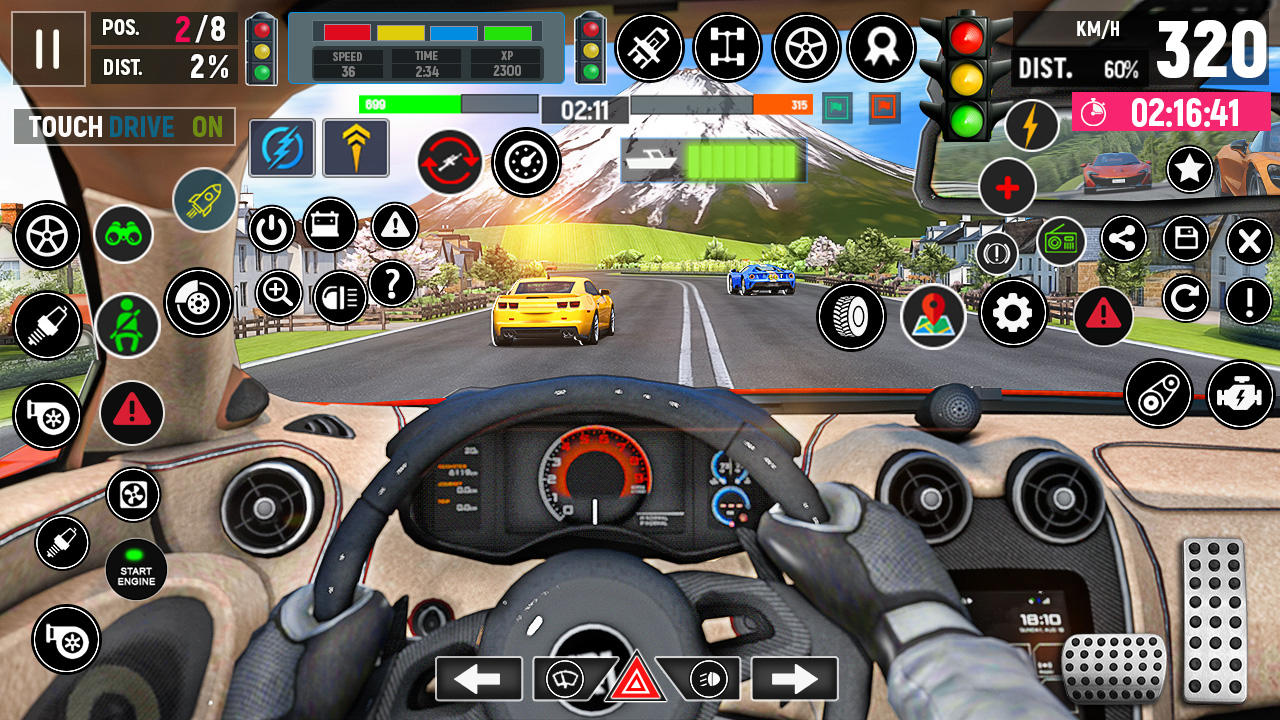 Скриншот игры 3D Car Racing Game - Car Games