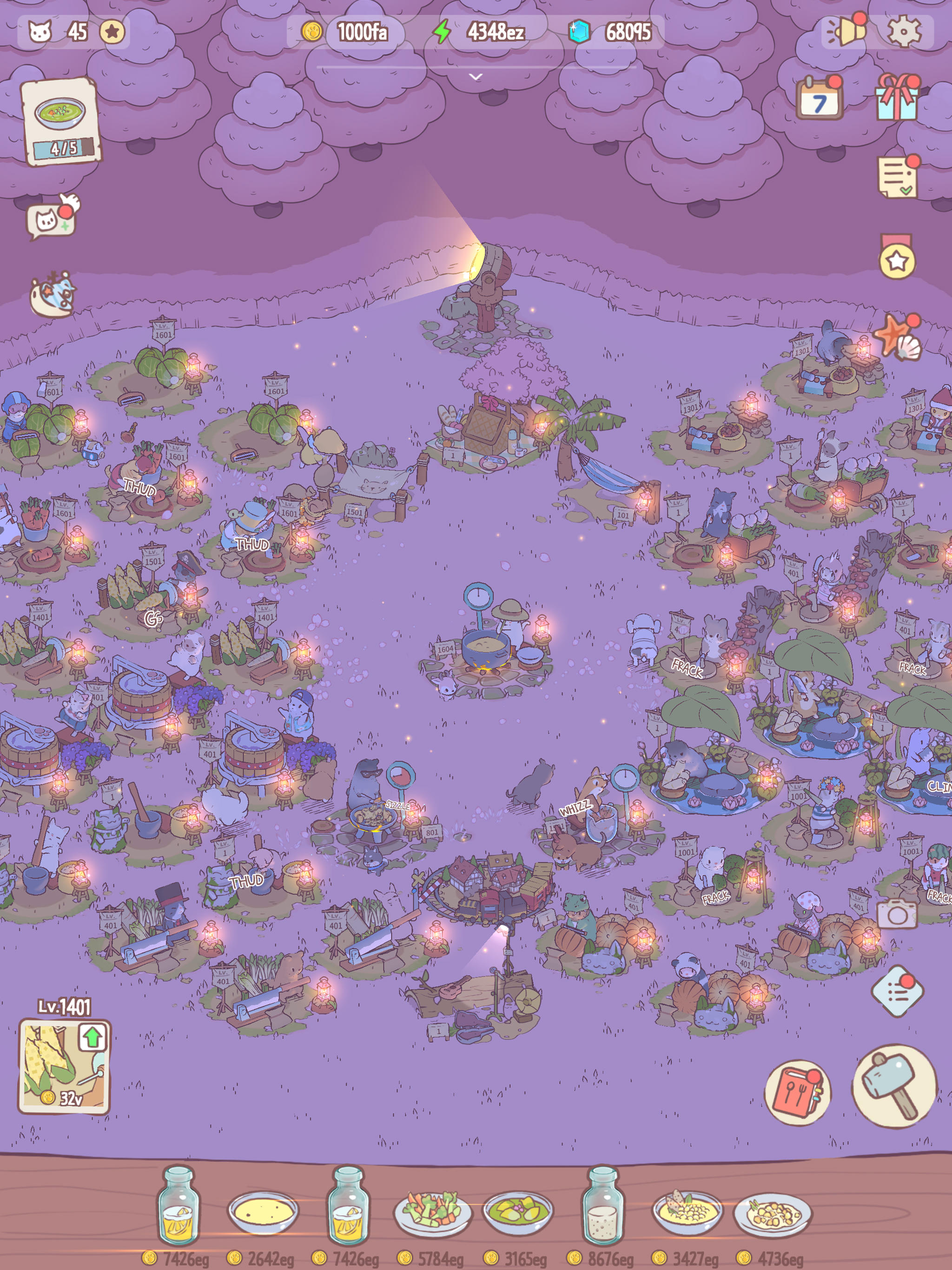 Cats & Soup Netflix Edition Game Screenshot