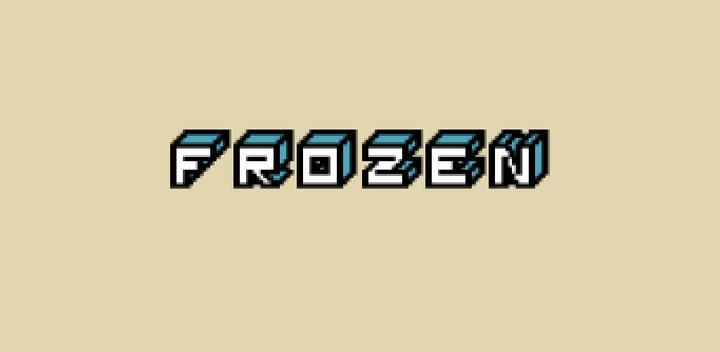 Banner of frozen 