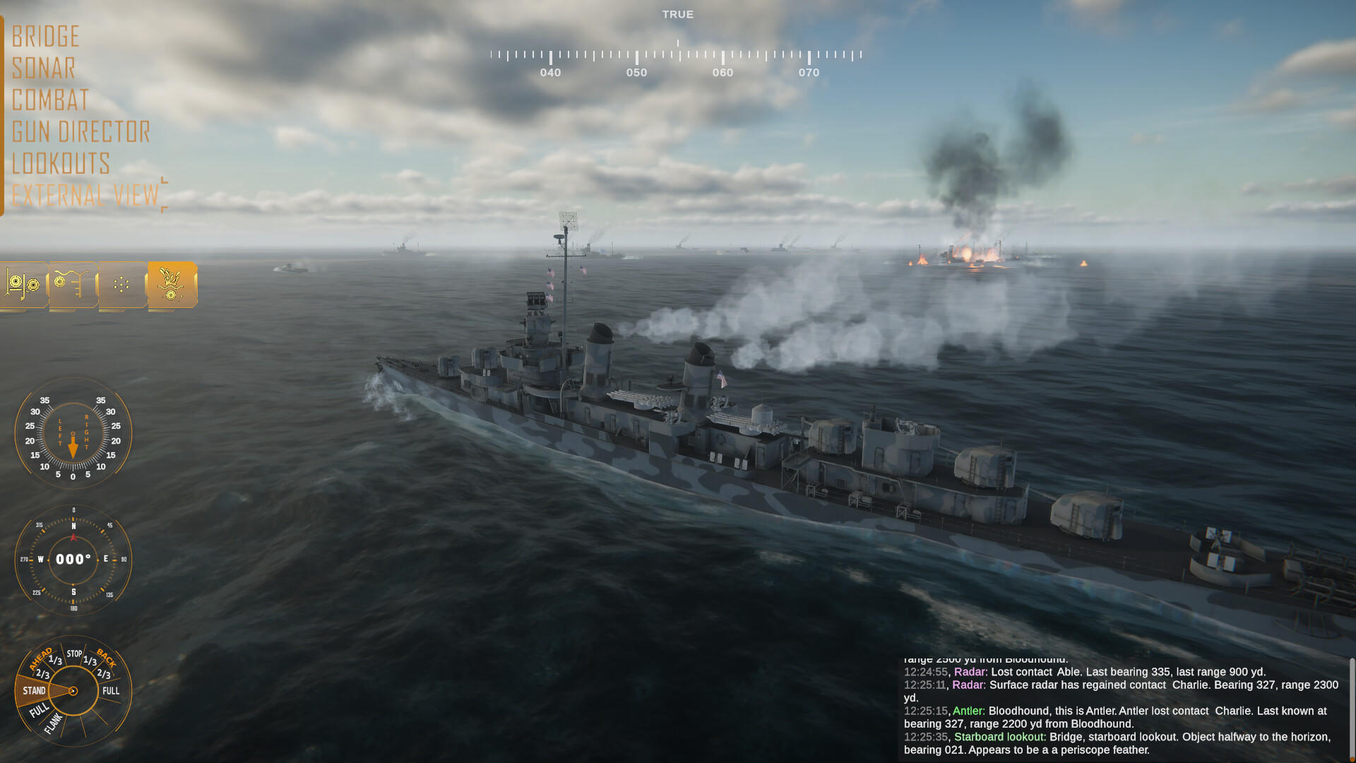 Destroyer: The U-Boat Hunter Game Screenshot