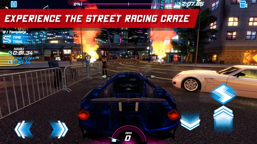 Tokyo Rush: Street Racing遊戲截圖