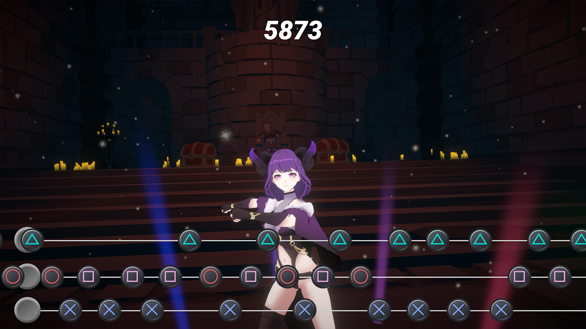 Anime Dance-Off - Ghost Party Game Screenshot