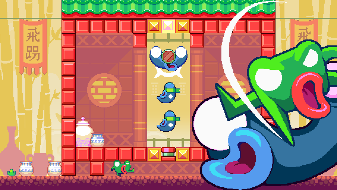 Green Ninja: Year of the Frog Game Screenshot
