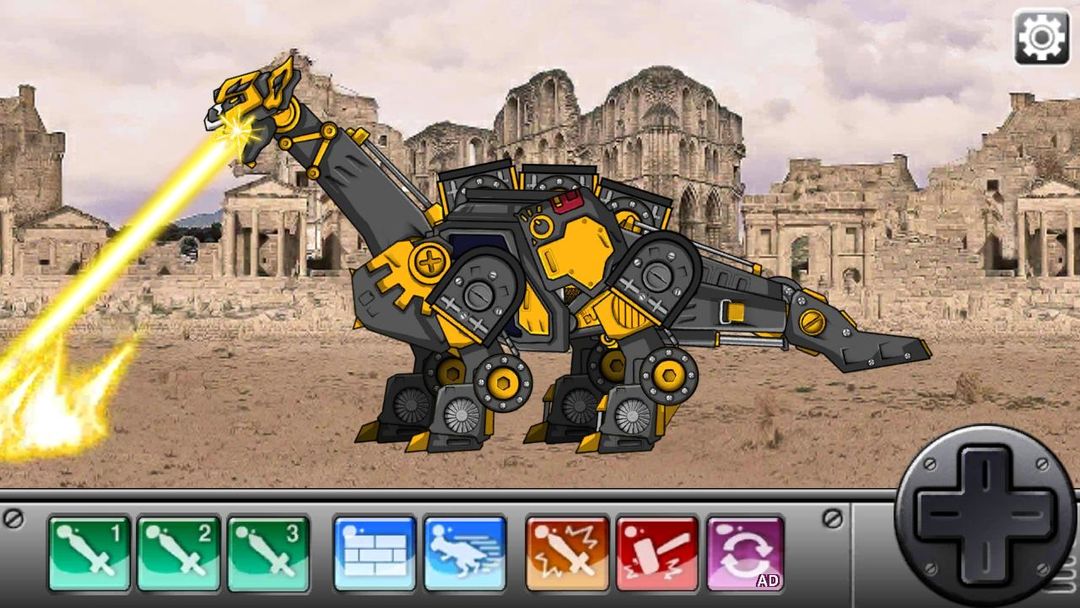 Screenshot of Combine! DinoRobot -Apatosauru