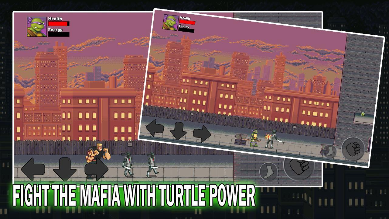 Ninja and Turtle: Turtle Power 게임 스크린 샷