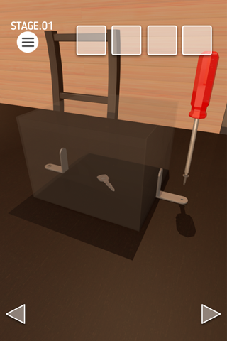 脱出ゲーム　Night Room Game Screenshot