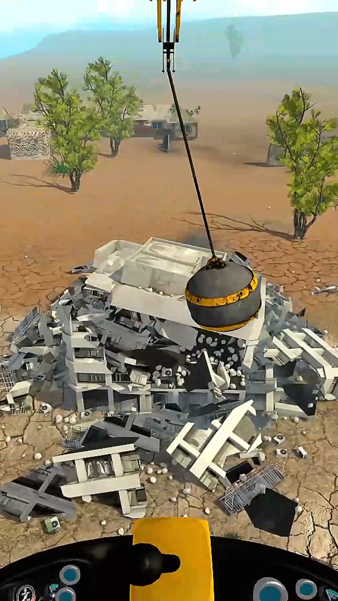 Captura de Tela do Jogo Dozer Demolish: City Tear Down
