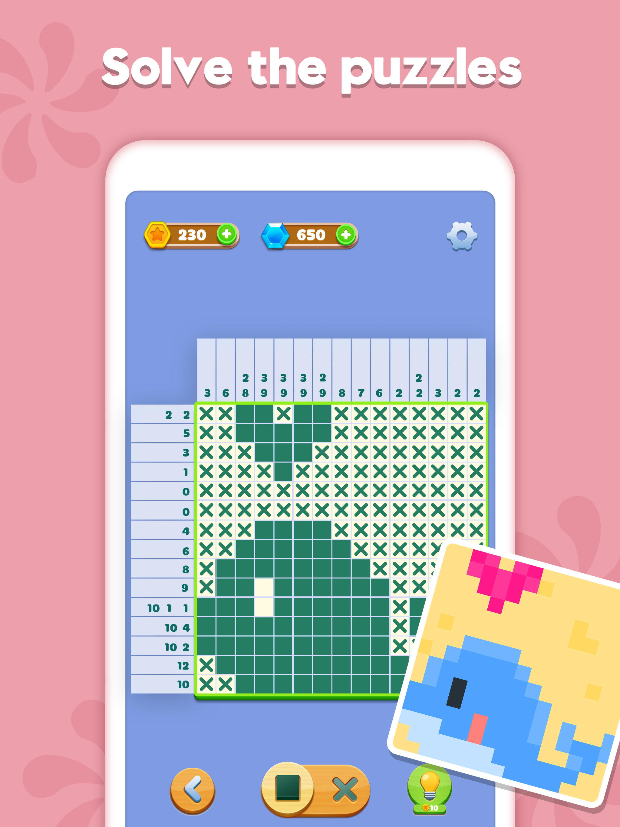 Screenshot of Nonogram - Jigsaw Puzzle Game