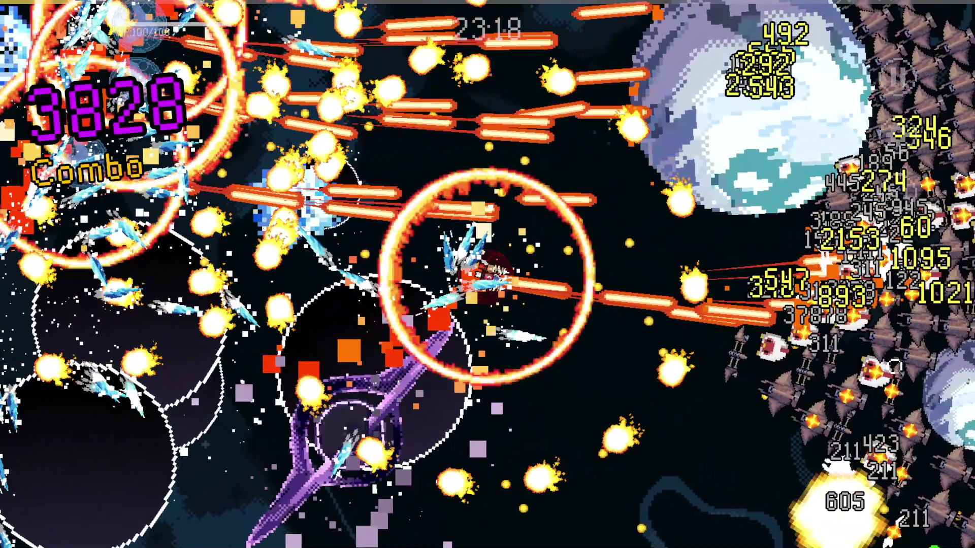 Cosmic Survival: 2D Roguelike Game Screenshot