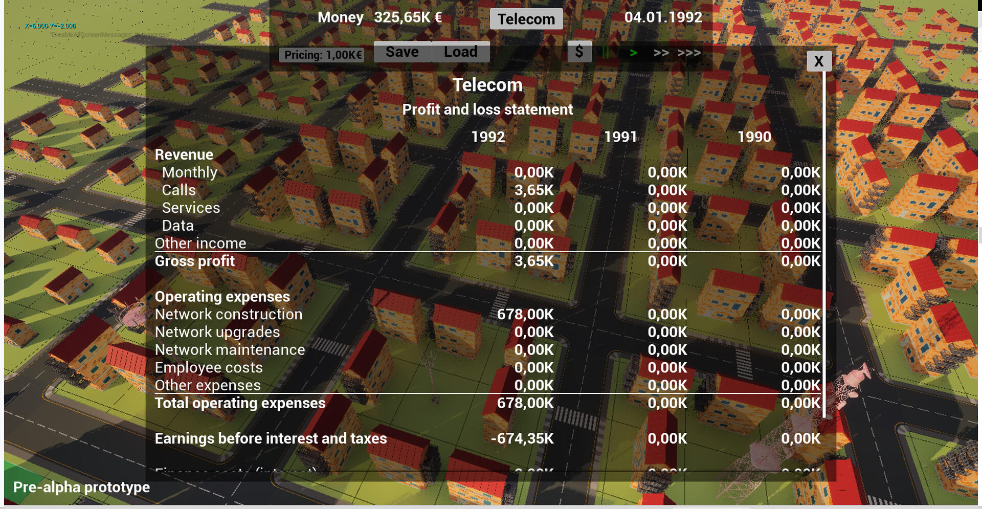 Telecom Tycoon 게임 스크린 샷