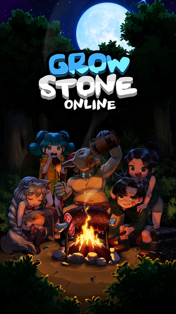 Screenshot of GrowStone Online: pixel MMORPG