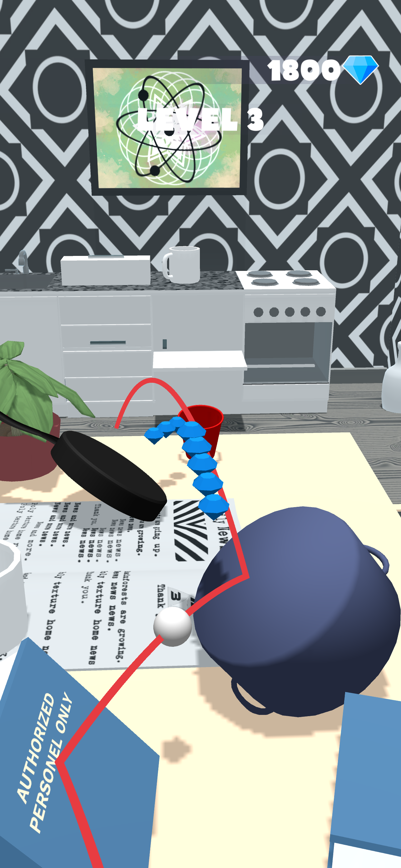 Pong Run 3D! Game Screenshot