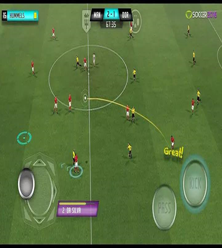 Screenshot 1 of การแข่งขันฟุตบอล 2016 1.0