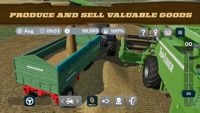 Screenshot of Farming Simulator 23 NETFLIX