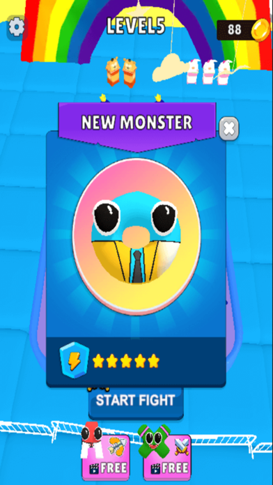 Merge ABC Battle Arena Game Screenshot