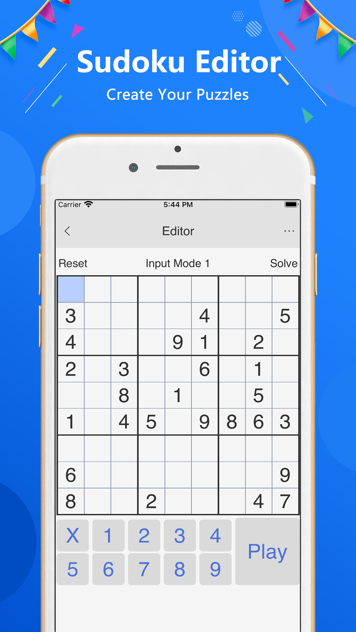 Sudoku - classic sudoku puzzle Game Screenshot