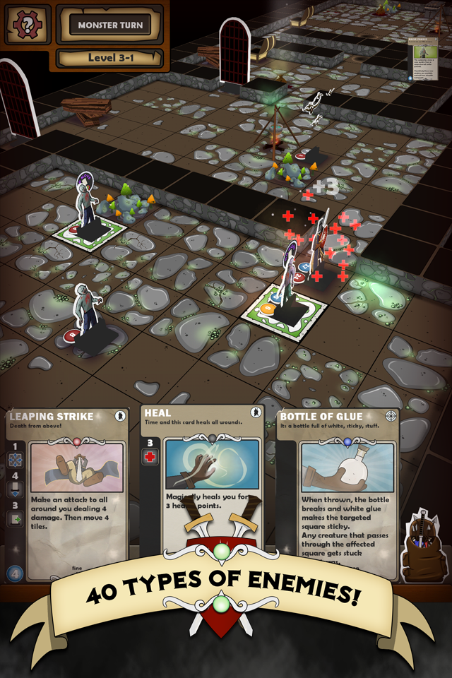 Скриншот игры Card Dungeon