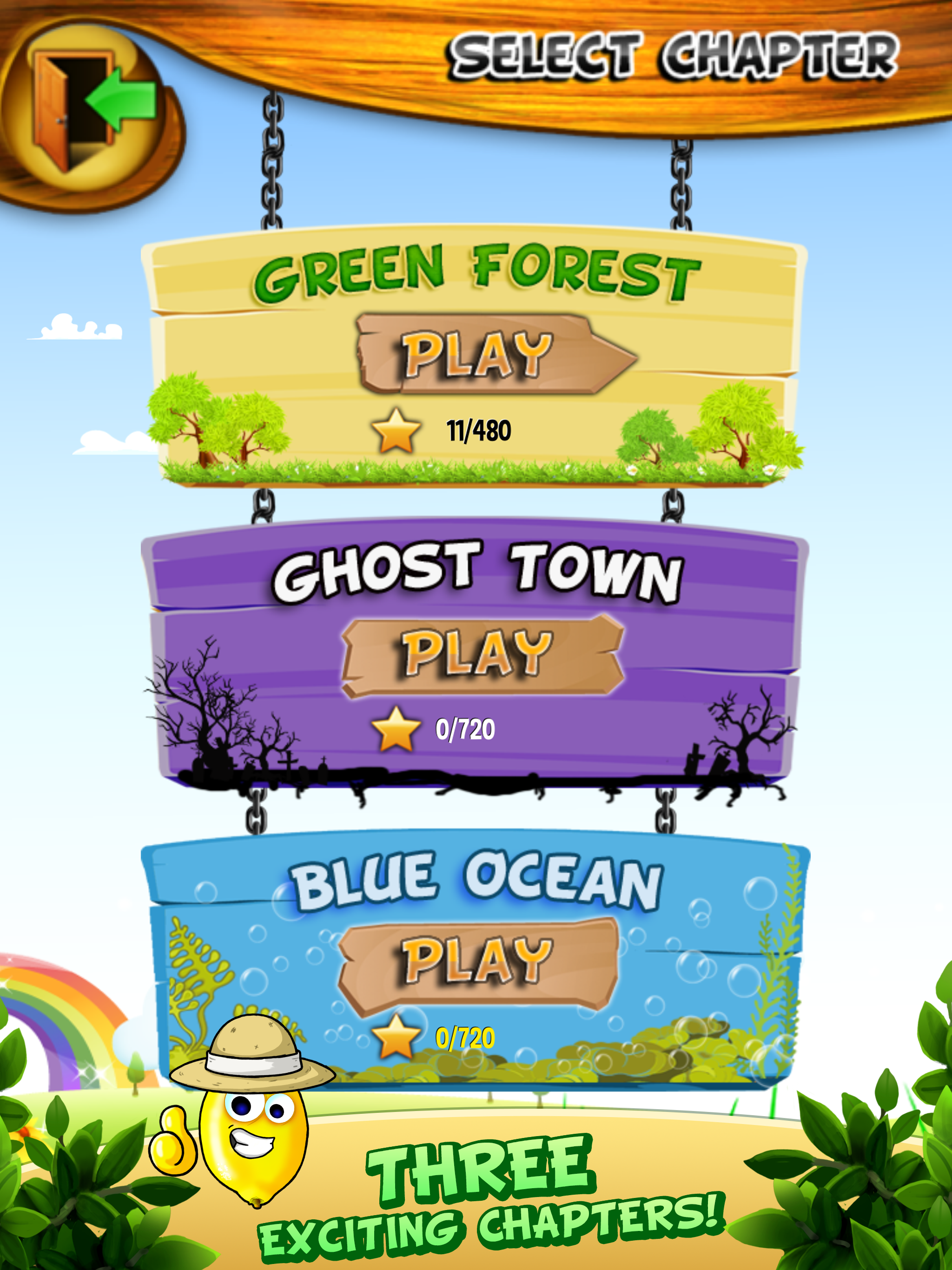 Cuplikan Layar Game Fruit Bump