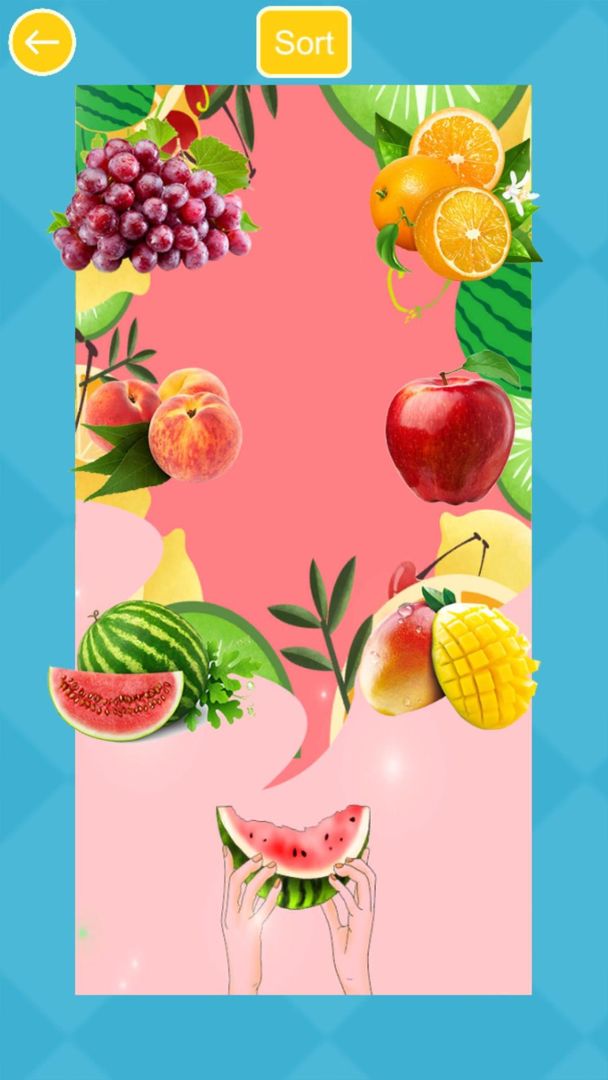 Learn Fruit Color 게임 스크린 샷