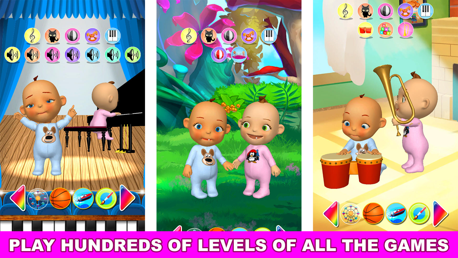 Talking Baby Twins Newborn 2 ภาพหน้าจอเกม