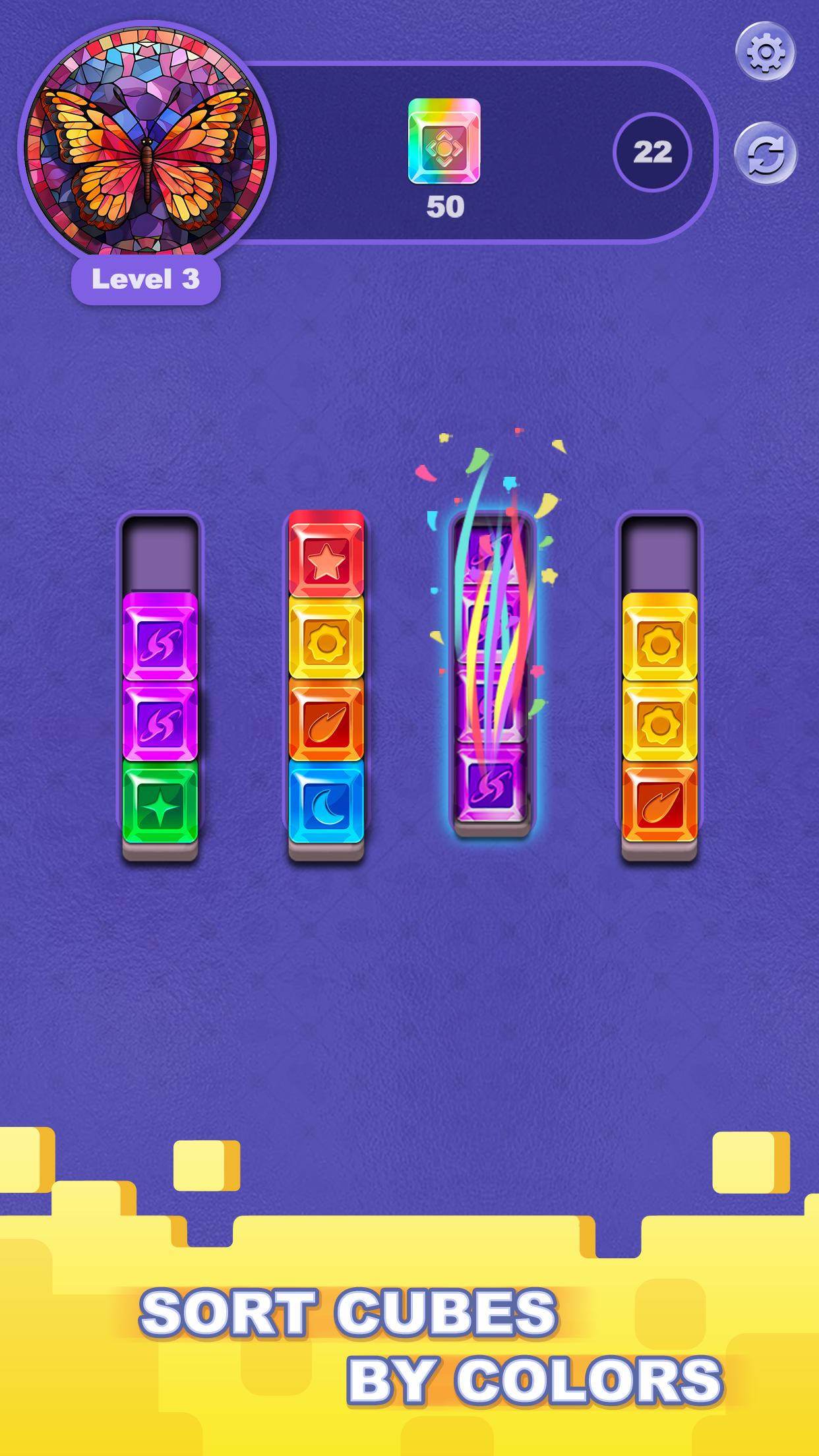Magic Glass: Colorful Puzzle Game Screenshot