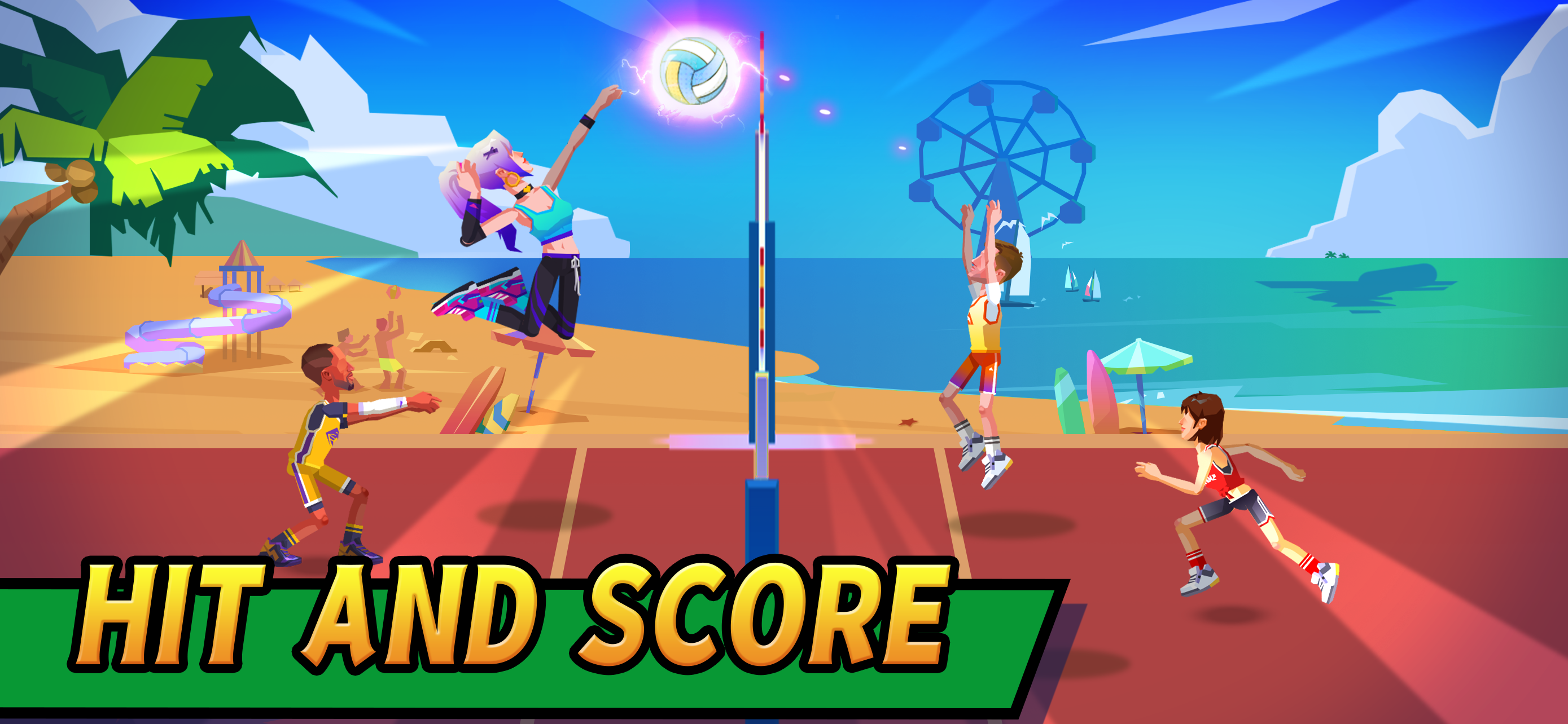 Screenshot of Volleyball Arena:All Star