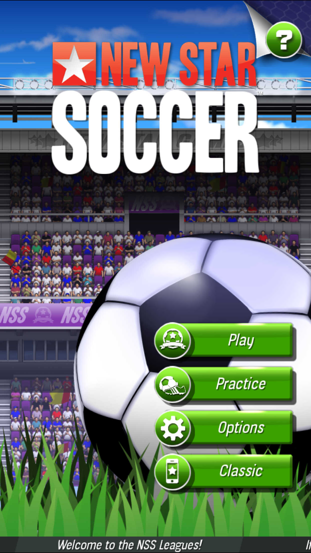 New Star Soccer ภาพหน้าจอเกม