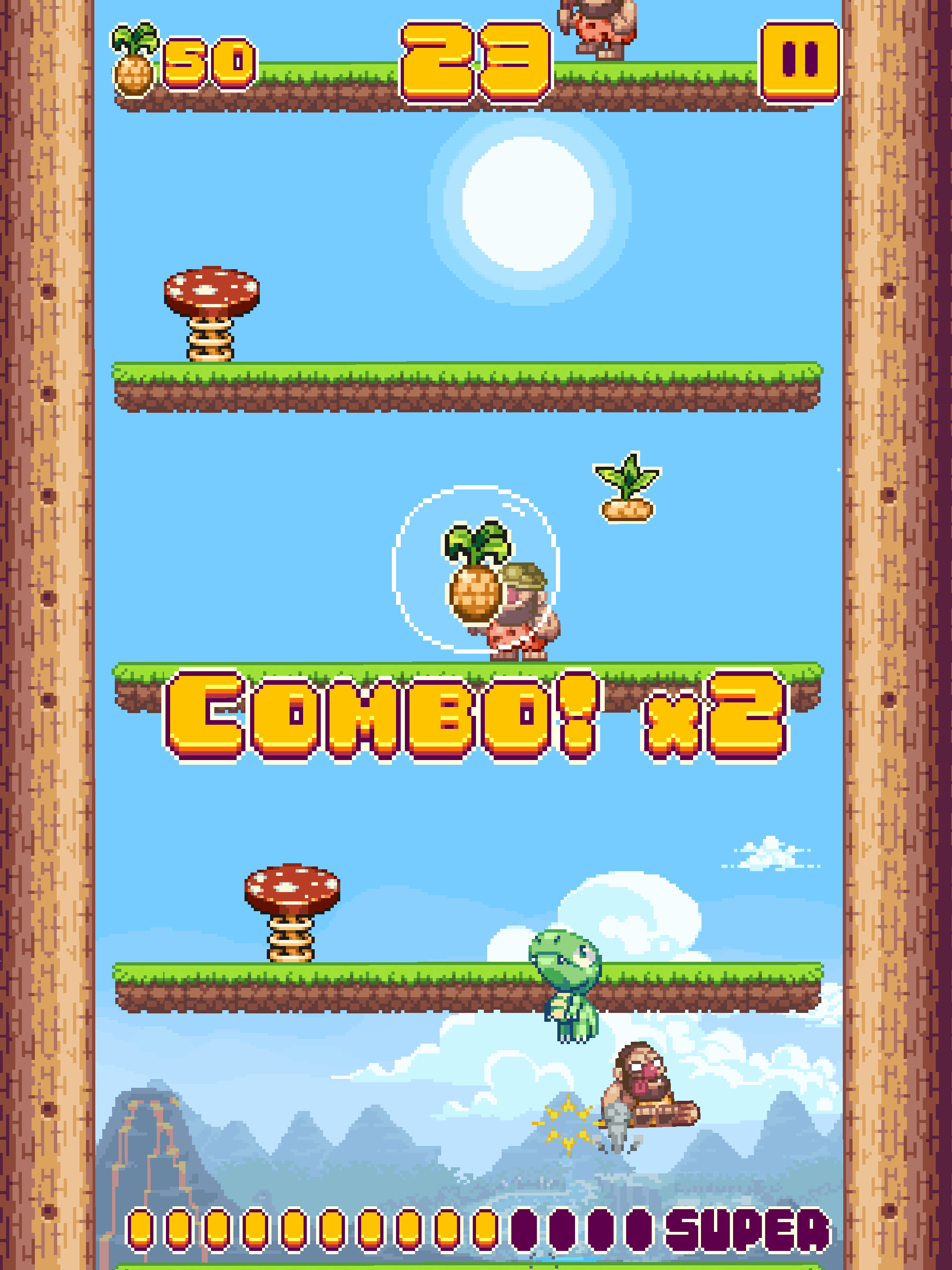 Trog Smash Island - A jurassic adventure ゲームのスクリーンショット