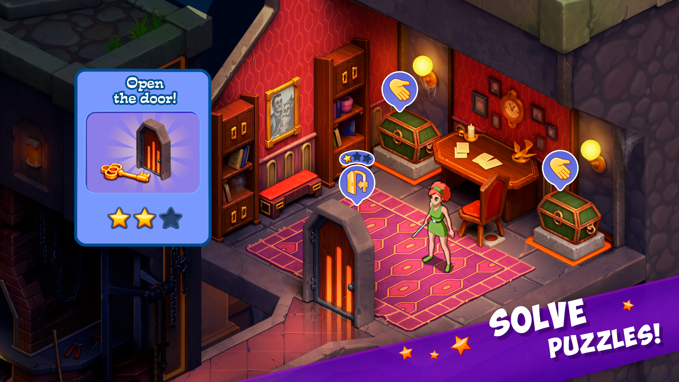 Ghost Town: Mystery Match Game Game Screenshot
