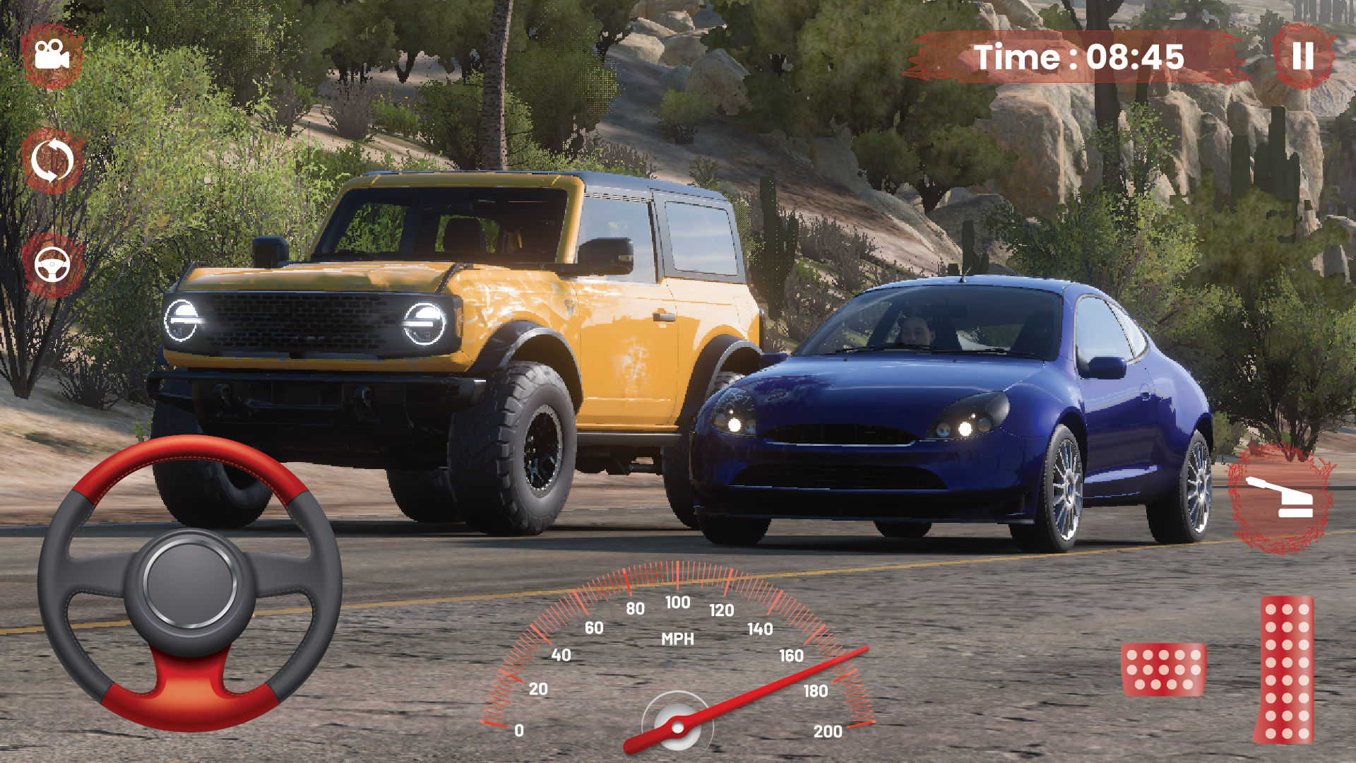 Offroad Jeep 4x4 Driving Games Game Screenshot