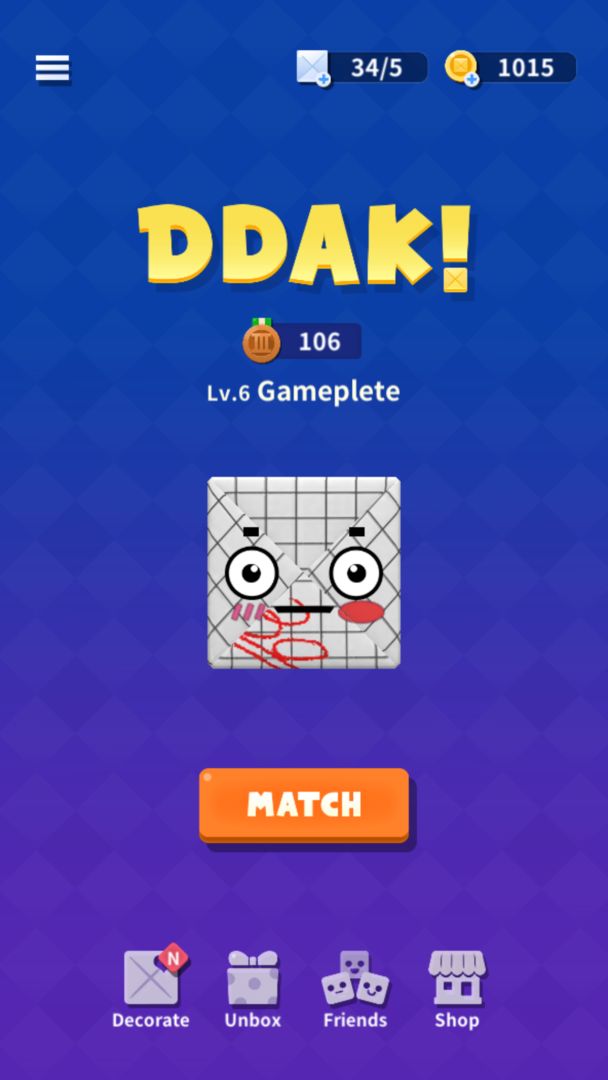 Smash & Flip : DDAK (Realtime Online Battle) screenshot game