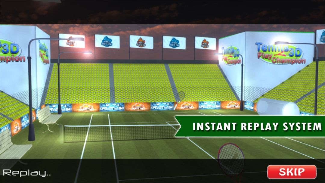 Tennis Championship Simulator 게임 스크린 샷
