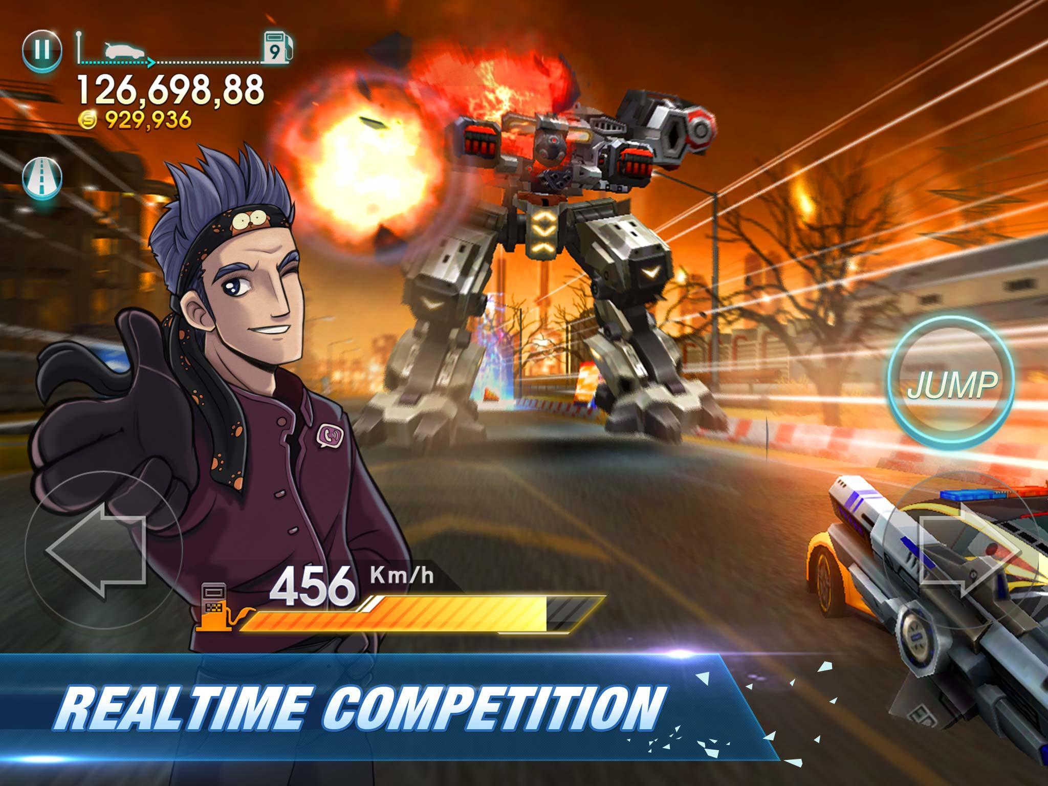 Viber Infinite Racer 게임 스크린샷