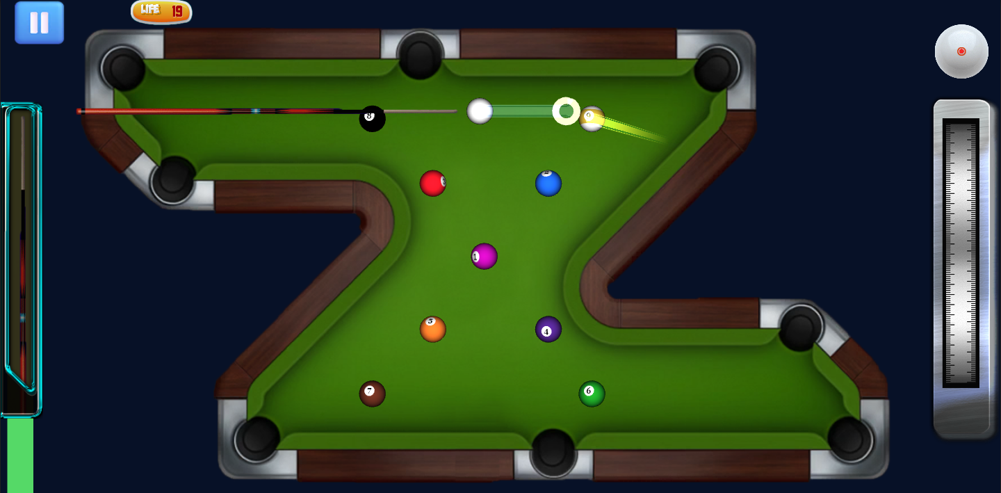 Pool Billiards offline Game Screenshot
